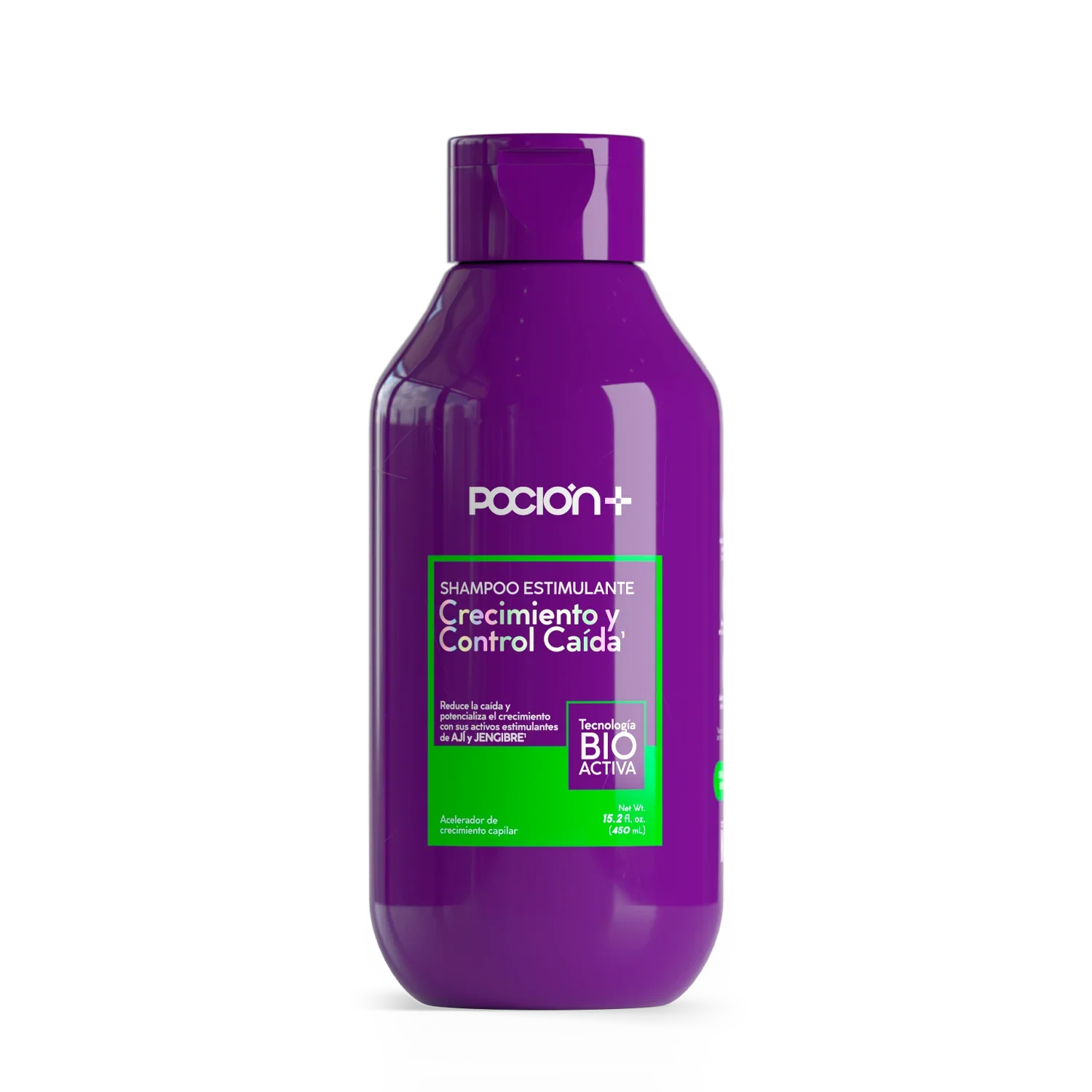 SHAMPOO CRECIMIENTO Y CAÍDA 450ML POCIÓN