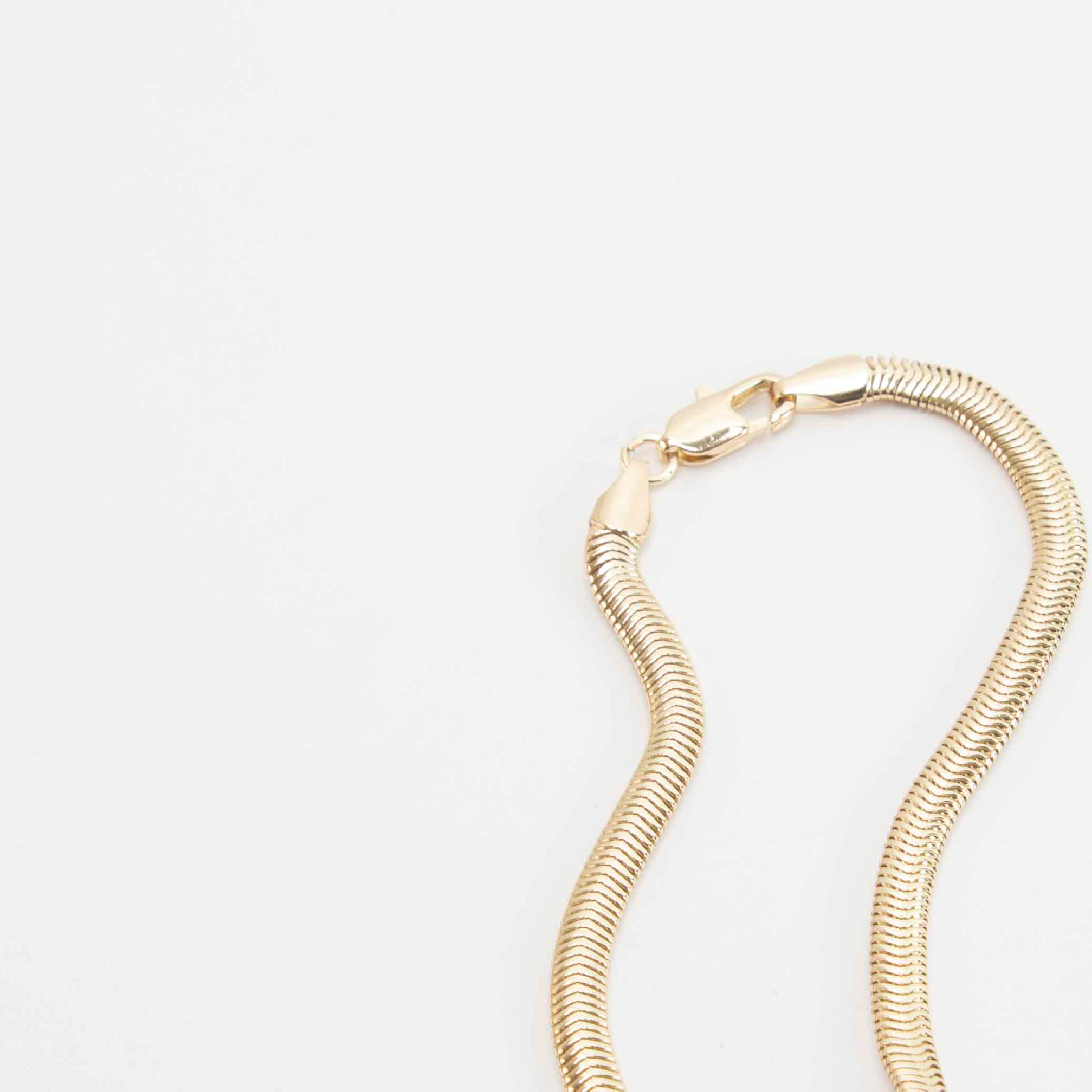 PULSERA SNAKE 17.5CM RODIO MARTINA