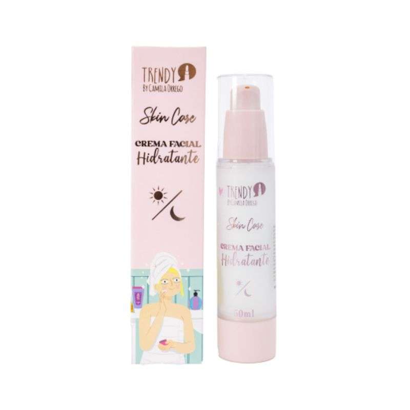 CREMA FACIAL EFECTO GEL 50G TRENDY